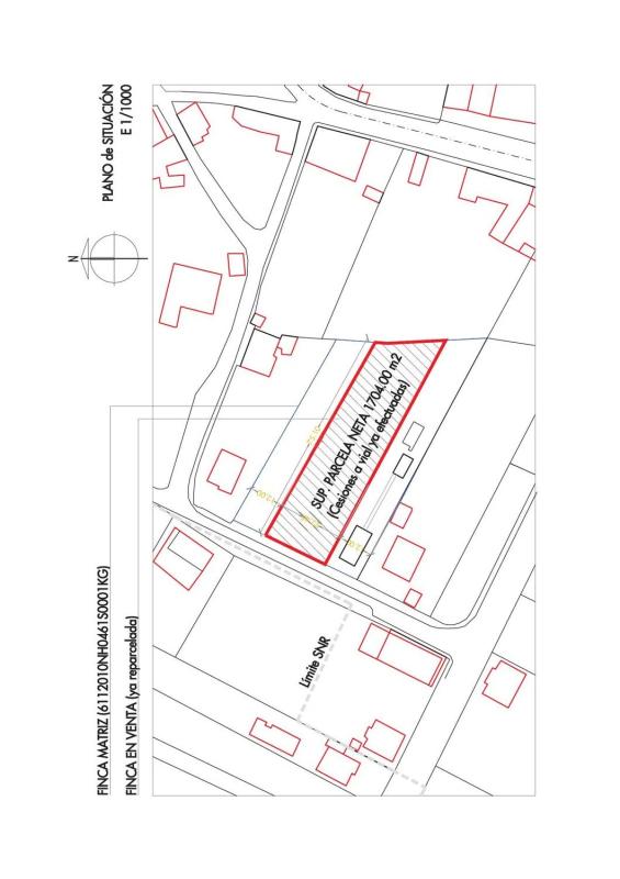 Land for sale in Outes, A Coruña plan 2