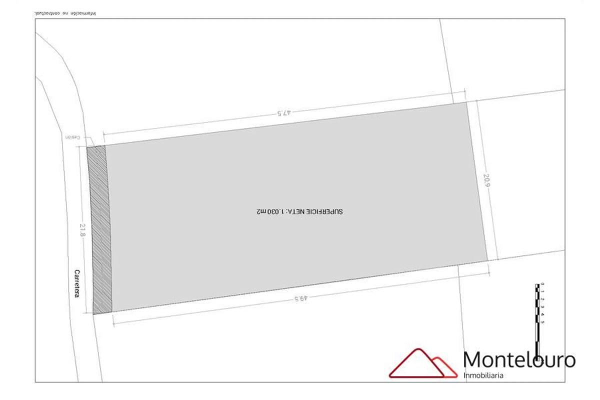 Land for sale in Outes, A Coruña plan 1
