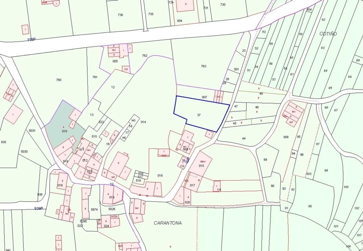 Участок земли на продажу в Лусаме, Ла-Коруня plan 1