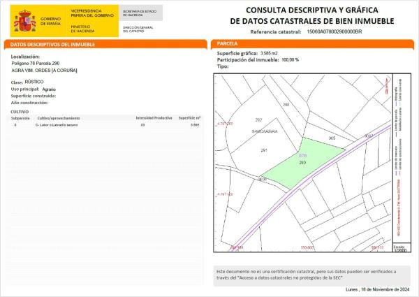 Terreno en 43.05536, -8.386099 s/n photo 2