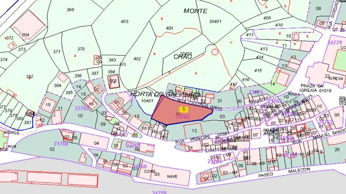 Terreno en venta en Ortigueira, A Coruña plan 1