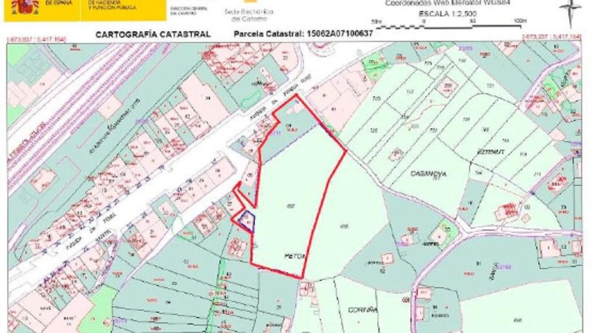 Terreno en venta en Ortigueira, A Coruña plan 1