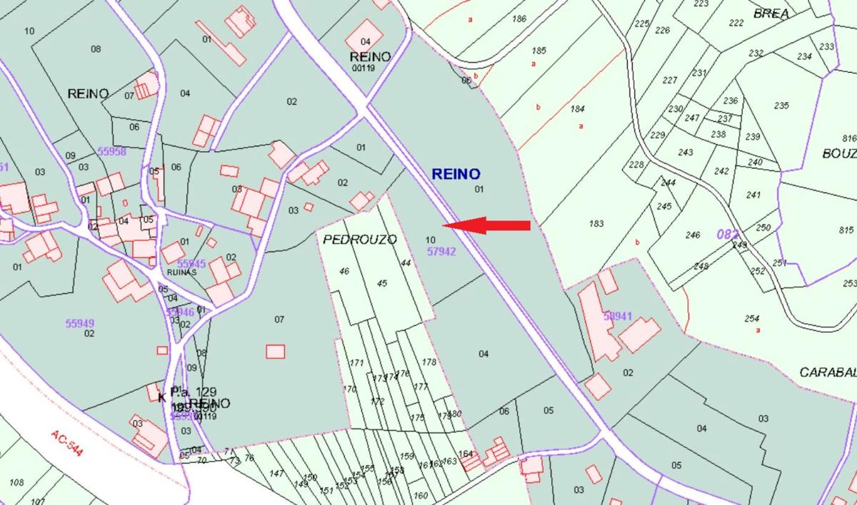 Land for sale in Ames, A Coruña plan 1