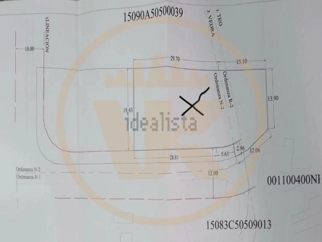 Terreno en venta en Vedra, A Coruña plan 1