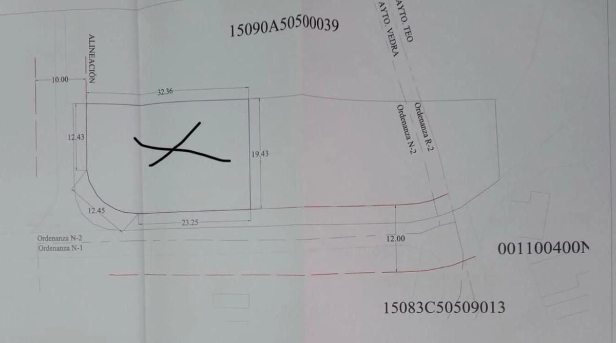 Terreno en venta en Vedra, A Coruña plan 1
