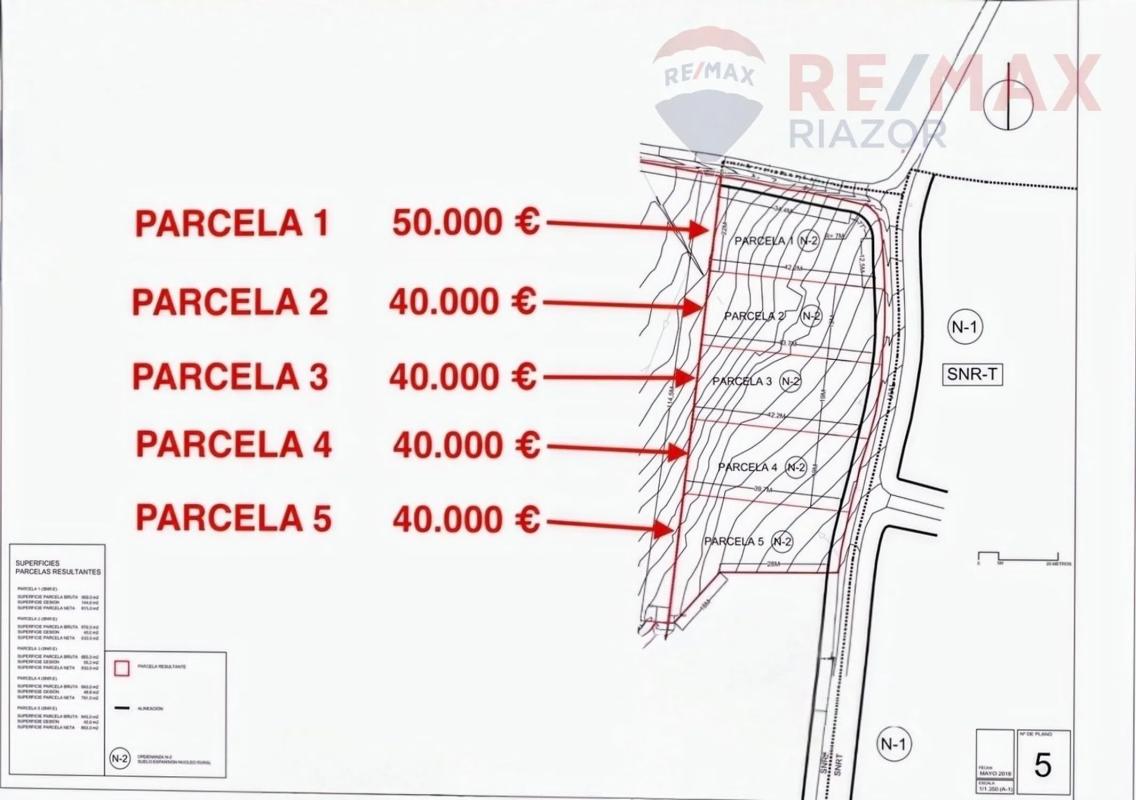 Terreno en venta en Teo, A Coruña plan 1