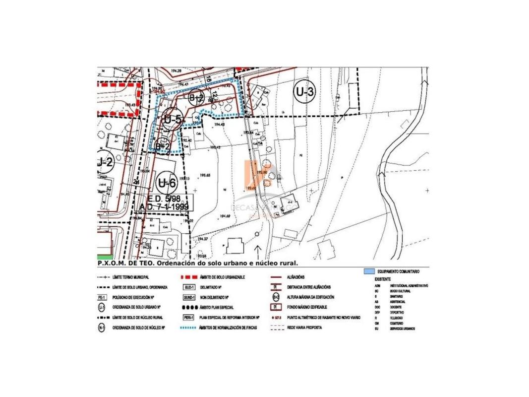 Terreno en venta en Teo, A Coruña plan 3