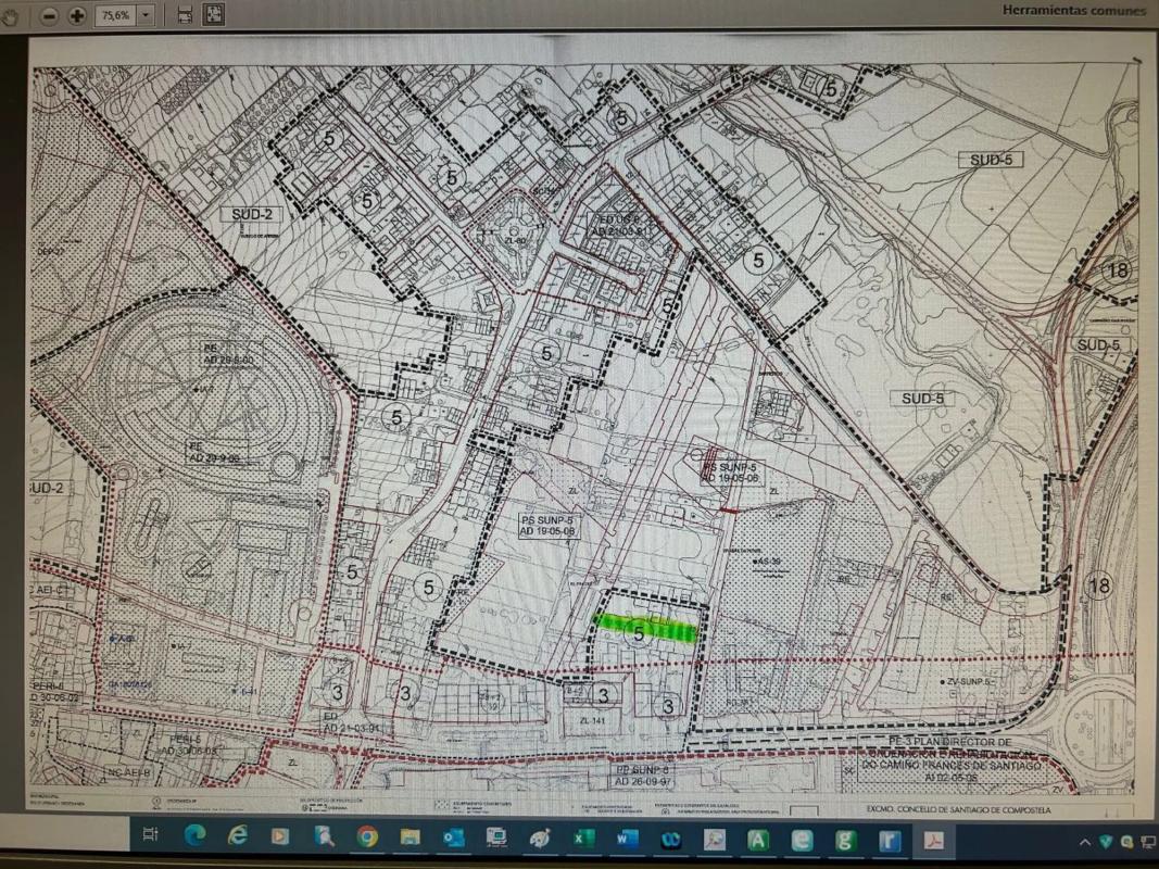 Działka na sprzedaż w Santiago de Compostela, A Coruña plan 1