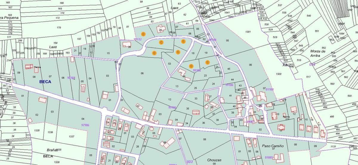 Terreno en venta en Brion, A Coruña plan 1