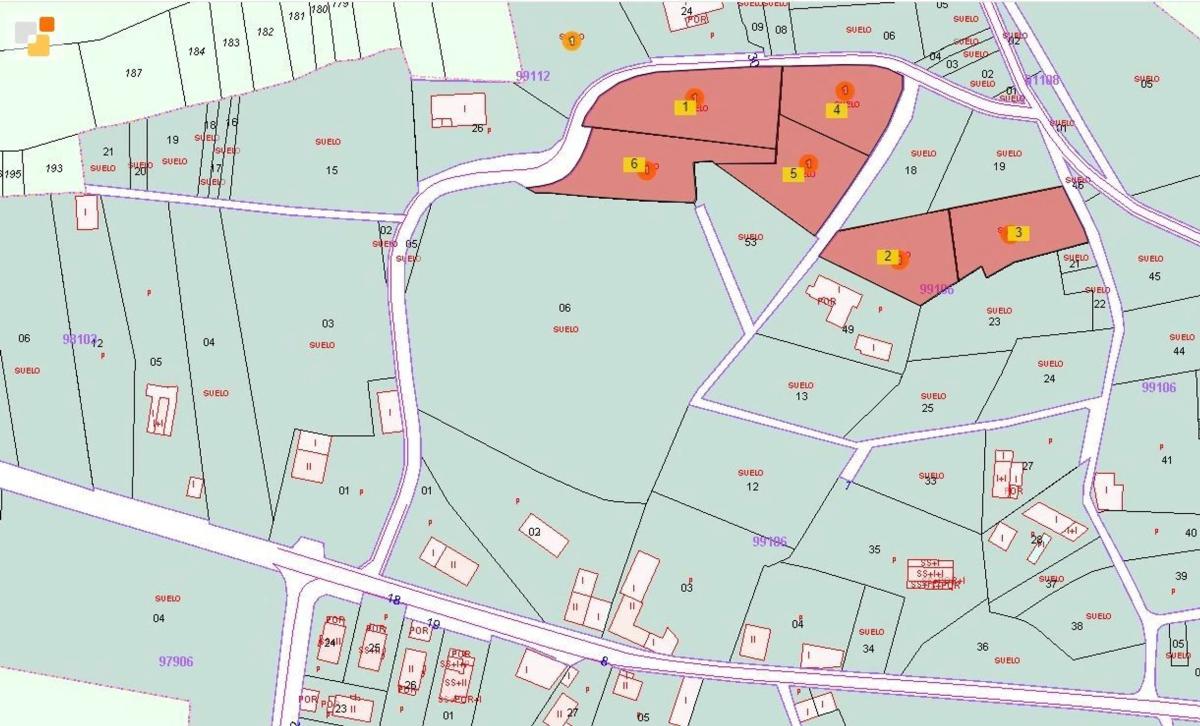 Terreno en venta en Brion, A Coruña plan 2