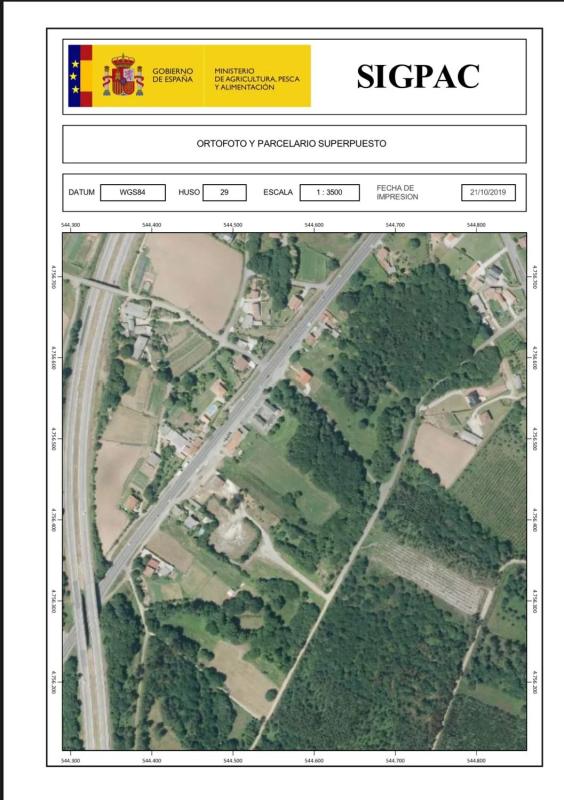 Land for sale in Santiago de Compostela, A Coruña plan 1