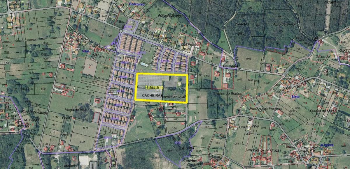 Terreno en venta en Teo, A Coruña plan 1