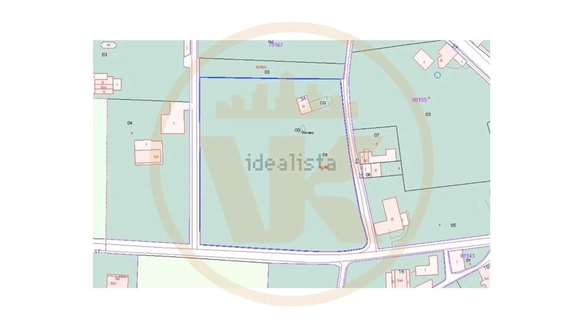 Land for sale in Brion, A Coruña plan 1