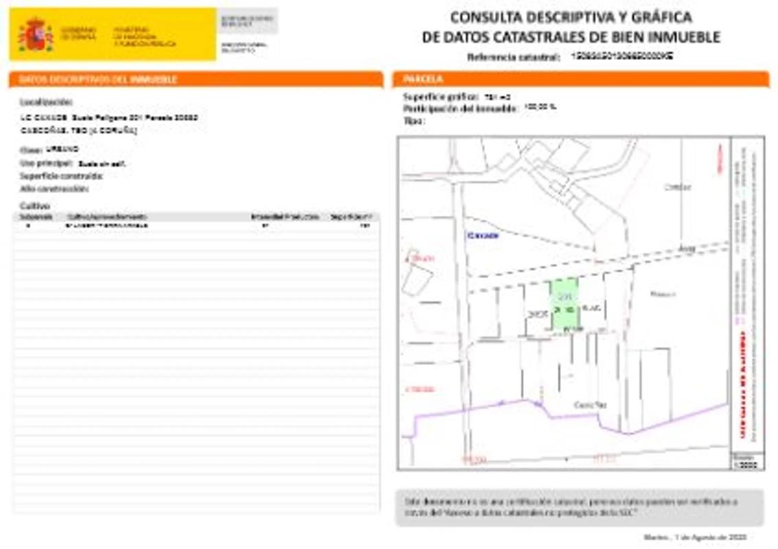 Terreno en venta en Teo, A Coruña plan 3