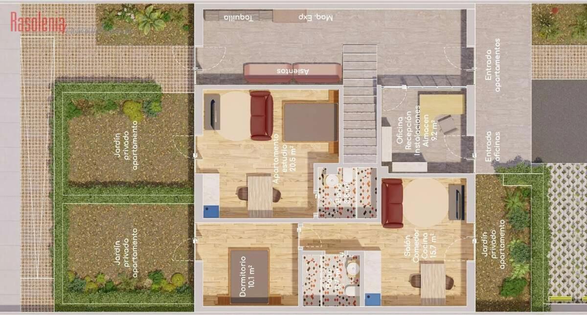 Działka na sprzedaż w Santiago de Compostela, A Coruña plan 2