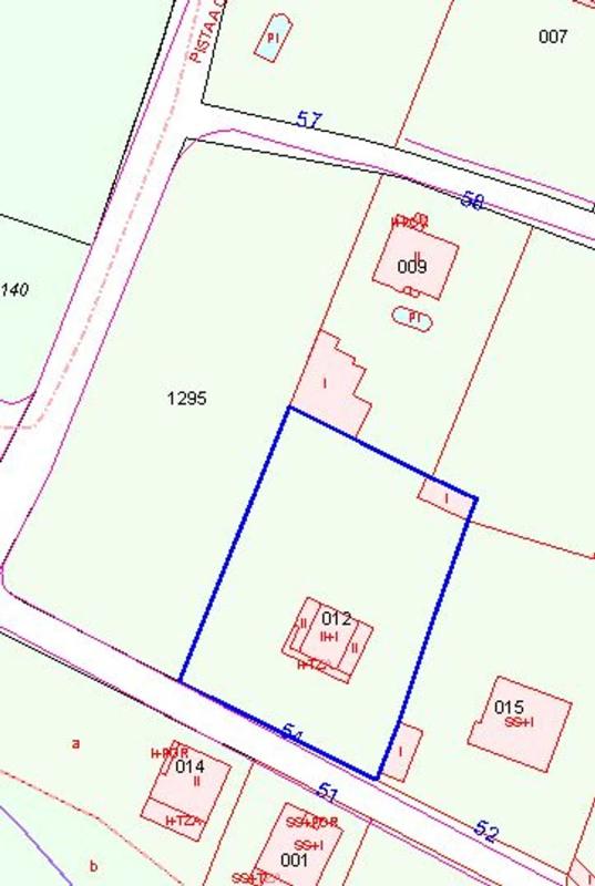 Land for sale in Santiago de Compostela, A Coruña plan 1