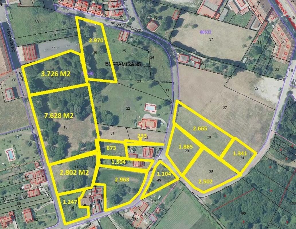 Terreno en venta en Ames, A Coruña plan 2