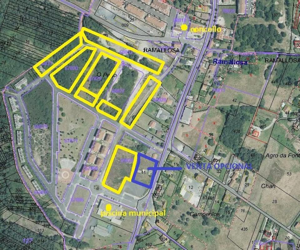 Terreno en venta en Teo, A Coruña plan 1