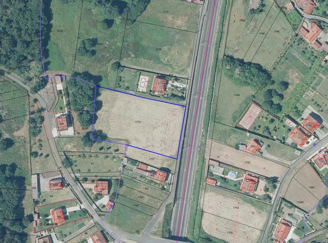 Land for sale in Teo, A Coruña plan 1