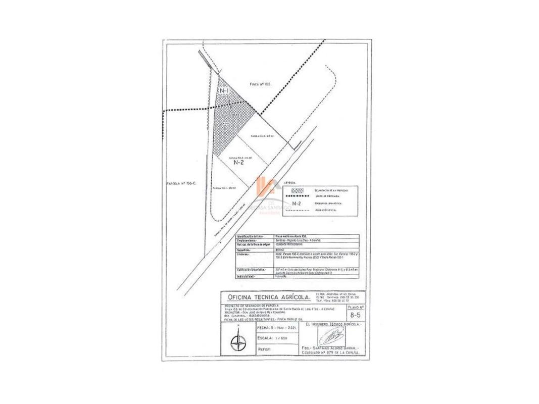 Terreno en venta en Teo, A Coruña plan 1