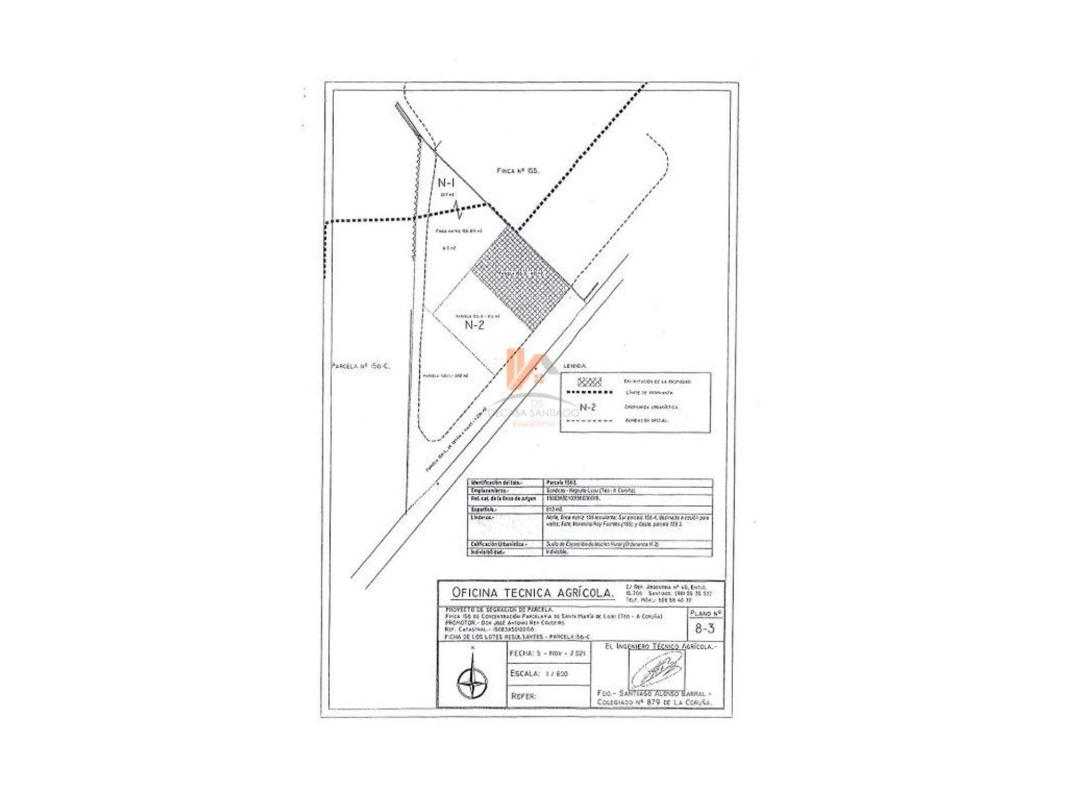 Terreno en venta en Teo, A Coruña plan 1