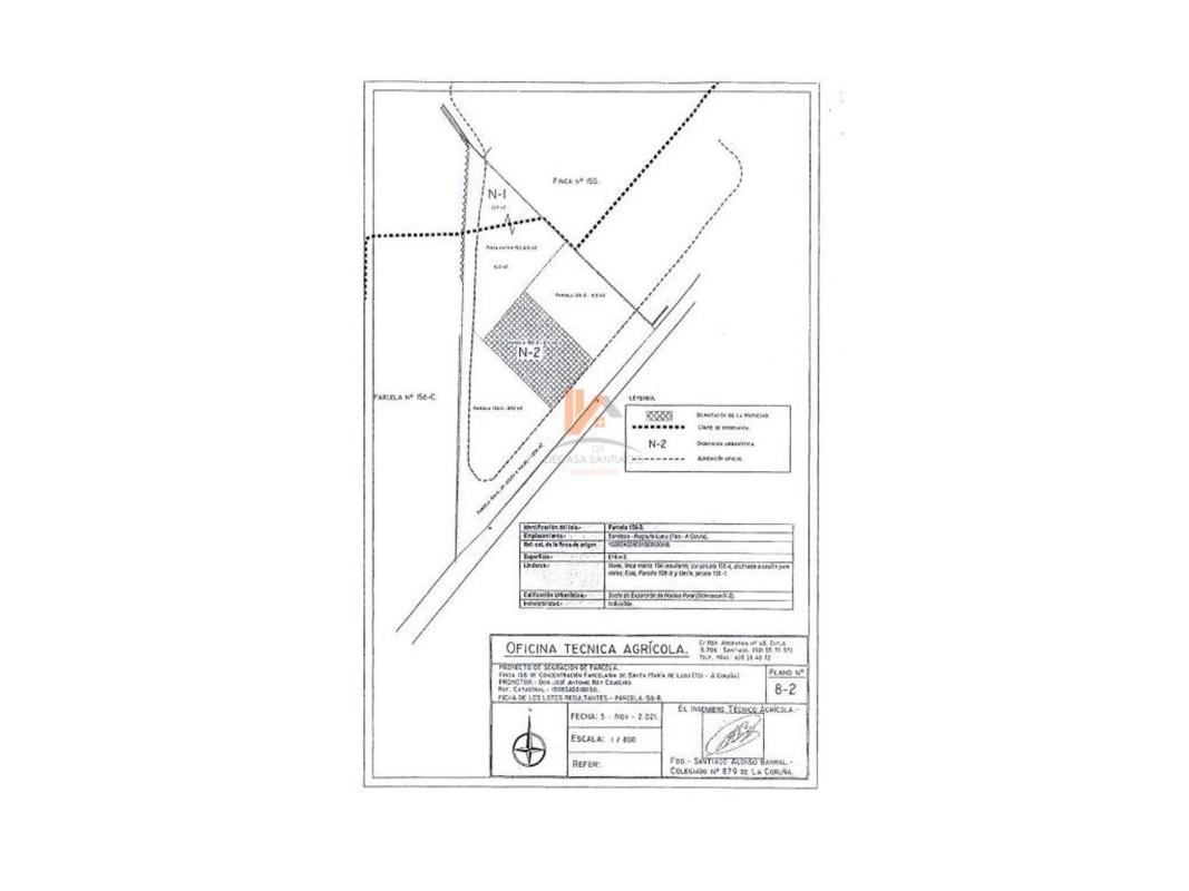 Terreno en venta en Teo, A Coruña plan 1