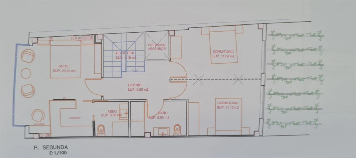 Land for sale in Santiago de Compostela, A Coruña plan 6