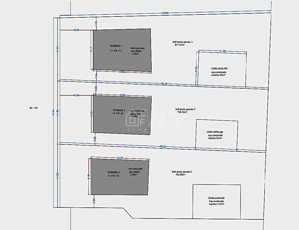 Terreno en venta en Brion, A Coruña plan 1
