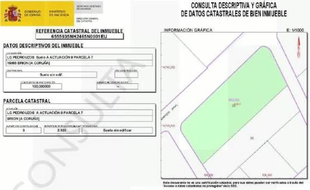 Terreno en venta en Brion, A Coruña photo 4