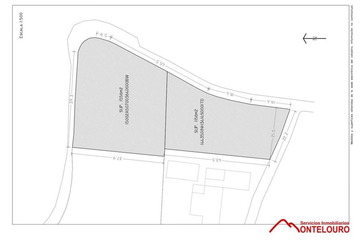 Terreno en venta en Ames, A Coruña plan 1