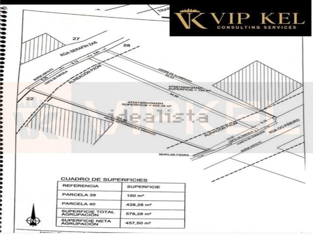 Land for sale in Santiago de Compostela, A Coruña plan 3
