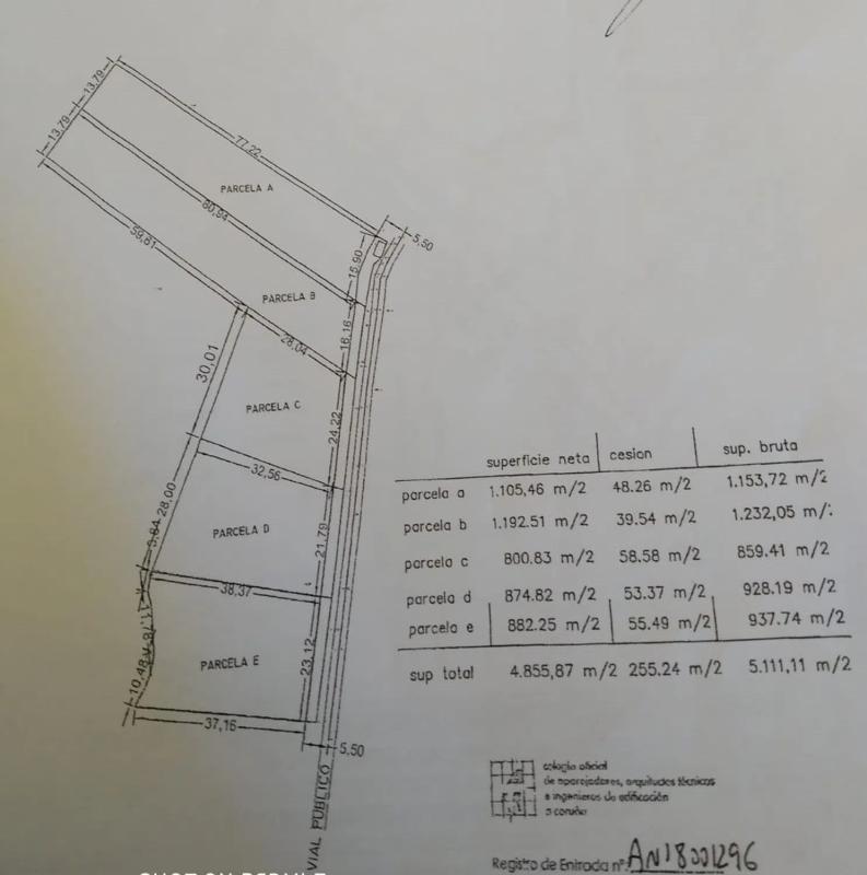 Terreno en venta en Brion, A Coruña plan 1