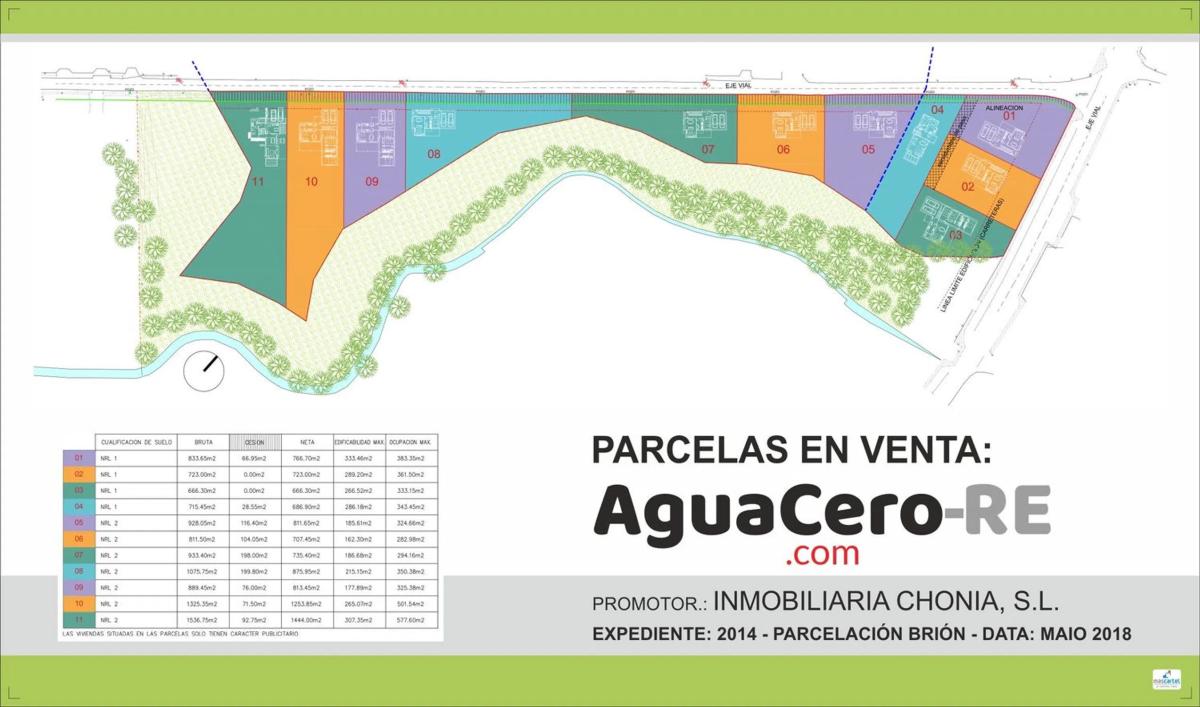 Terreno en venta en Brion, A Coruña plan 2