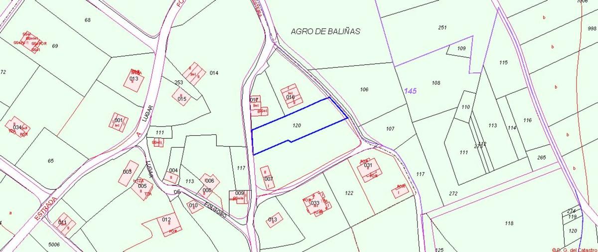 Działka na sprzedaż w Santiago de Compostela, A Coruña plan 1