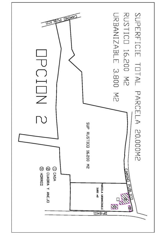 Land for sale in Tordoia, A Coruña plan 1