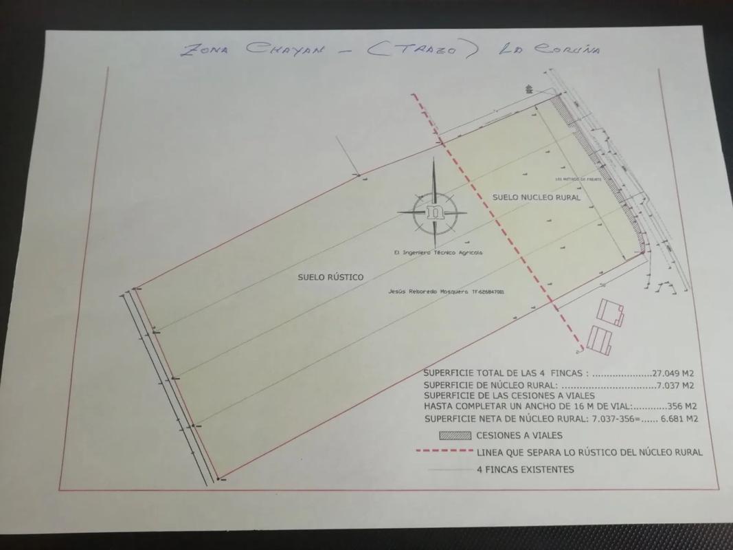 Terreno en venta en Trazo, A Coruña plan 1