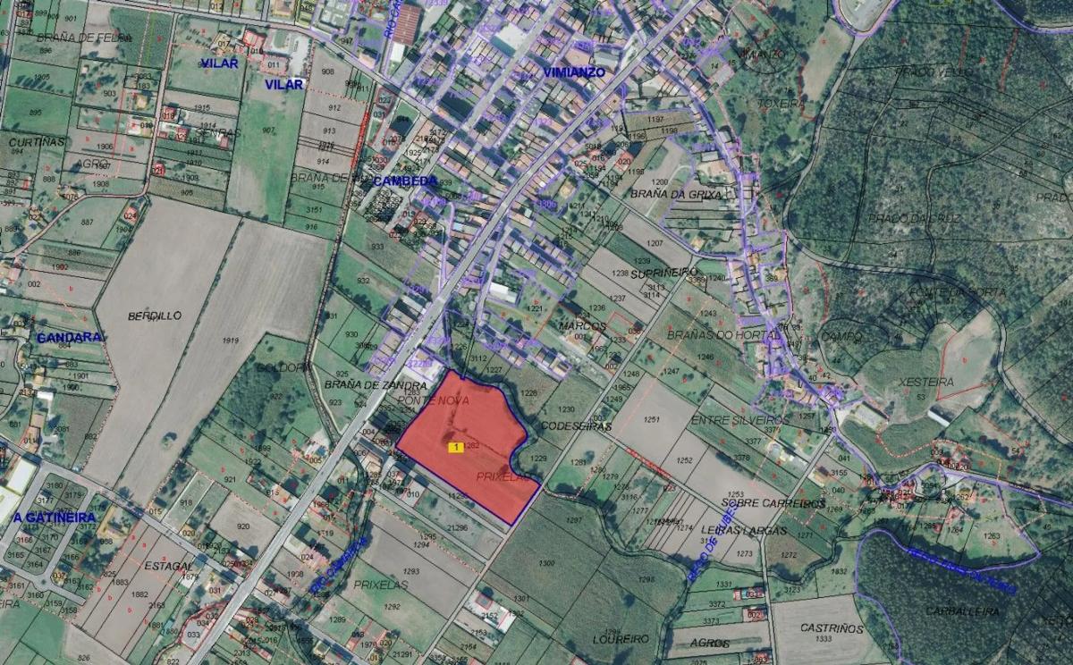 Terreno en venta en Vimianzo, A Coruña plan 1