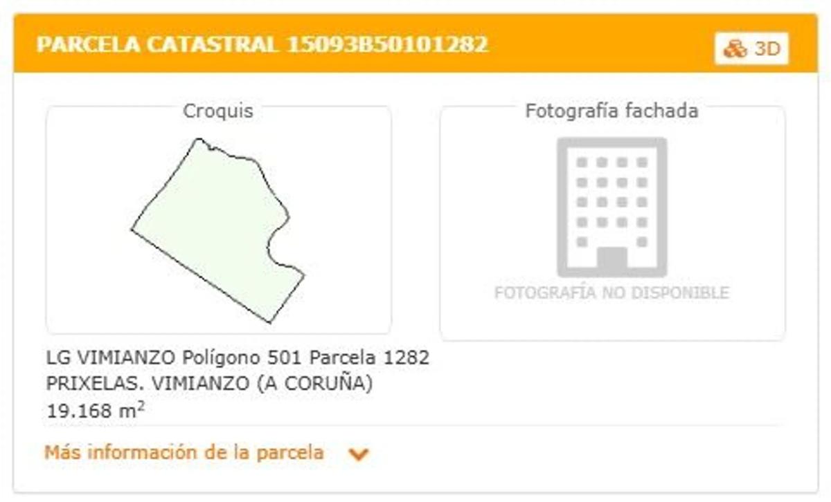 Terreno en venta en Vimianzo, A Coruña plan 2