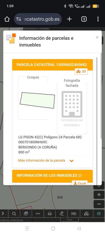 Terreno en venta en Bergondo, A Coruña plan 1