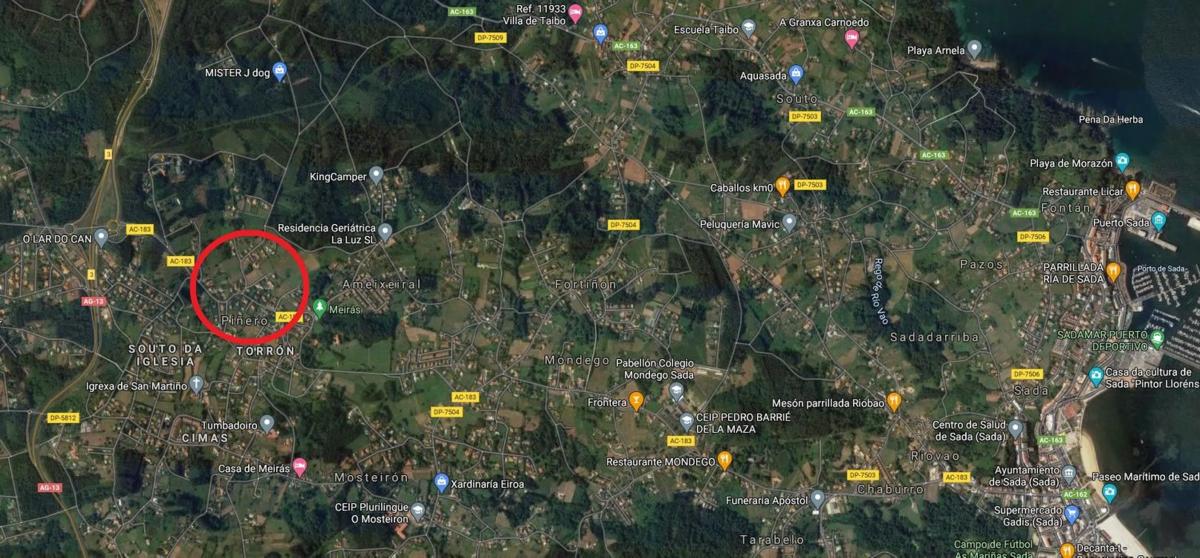 Terreno en venta en Sada, A Coruña plan 1