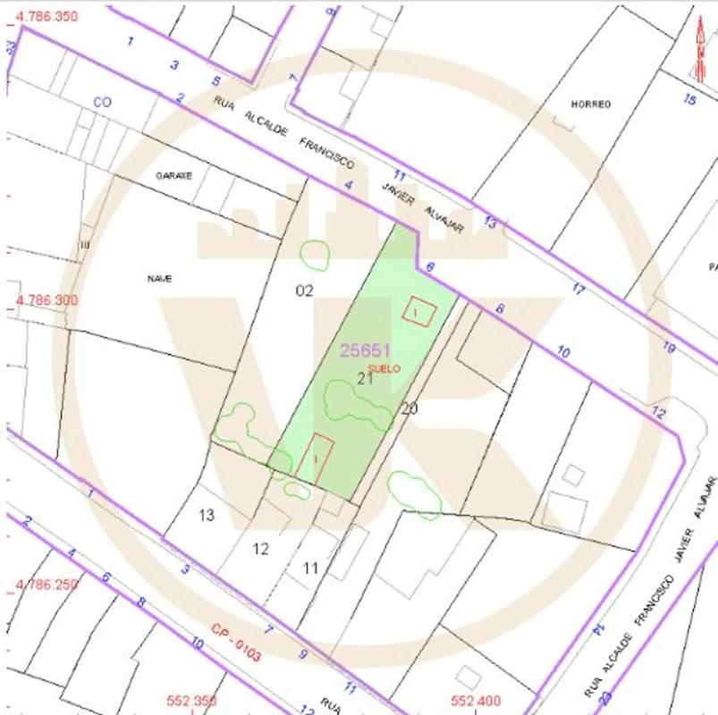 Działka na sprzedaż w Karral, A Coruña plan 2