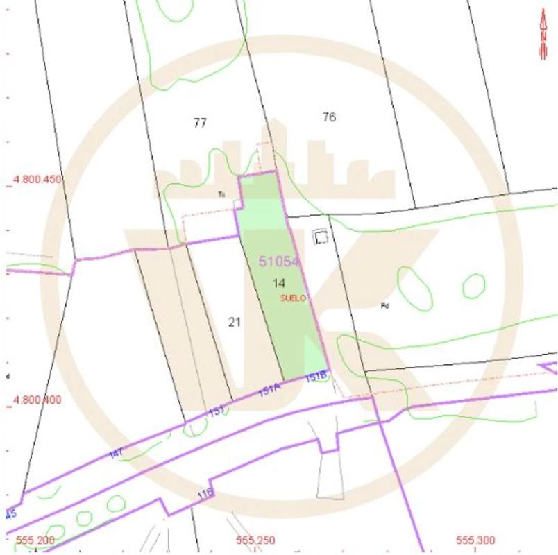 Działka na sprzedaż w Oleiros, A Coruña plan 1