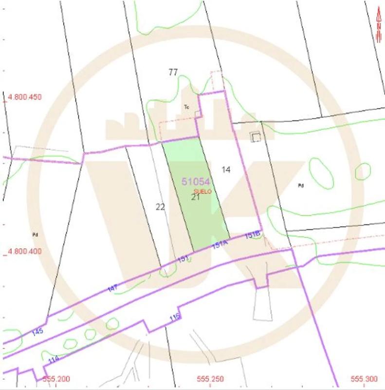 Działka na sprzedaż w Oleiros, A Coruña plan 2