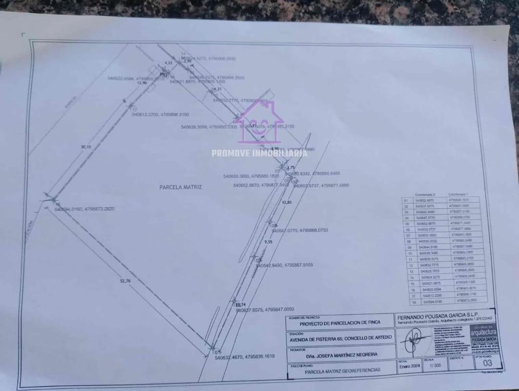 Działka na sprzedaż w Arteixo, A Coruña plan 5