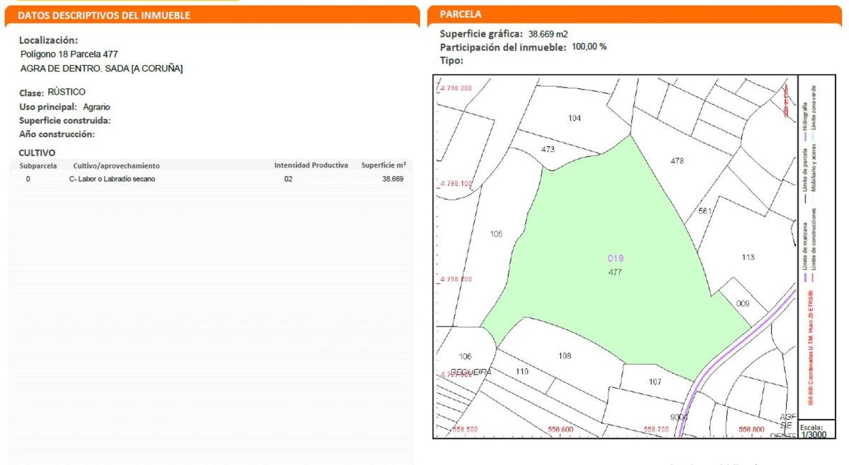Terreno en venta en Sada, A Coruña plan 2