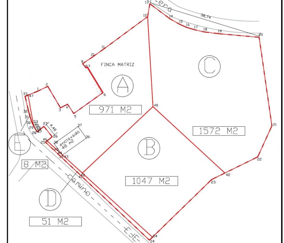 Terreno en venta en Carral, A Coruña plan 1