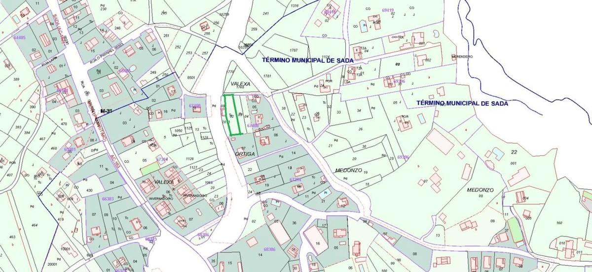Terreno en venta en Sada, A Coruña plan 2