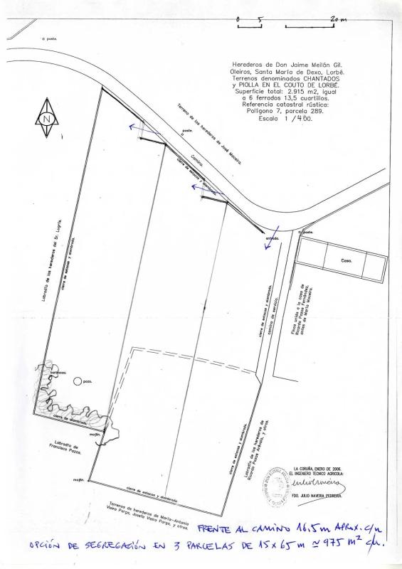 Terreno en venta en Oleiros, A Coruña plan 1