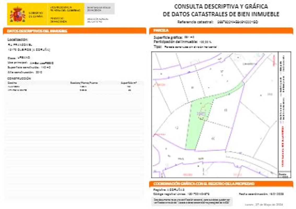 Terreno en venta en Oleiros, A Coruña plan 1