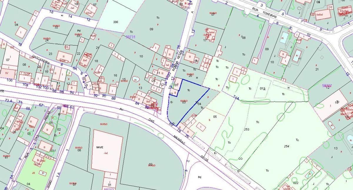 Terreno en venta en Oleiros, A Coruña plan 2